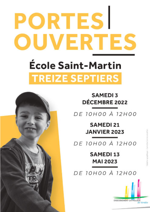 Portes d'ouvertes 2022 de l'école Saint Martin