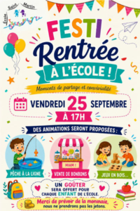 Festi-rentrée 2026 de l'école Saine Martin