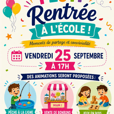 Festi-rentrée 2026 de l'école Saine Martin